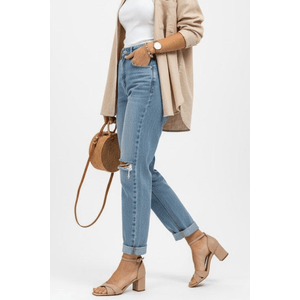 Sandália Chá De Mel Salto Bloco Feminina 502-1995 Bege