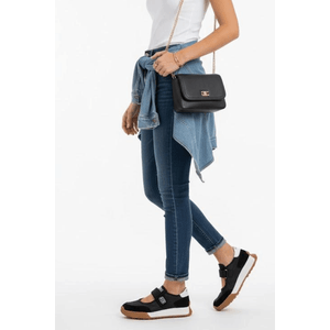Tênis Bottero Casual Feminino Em Couro 371504 Preto
