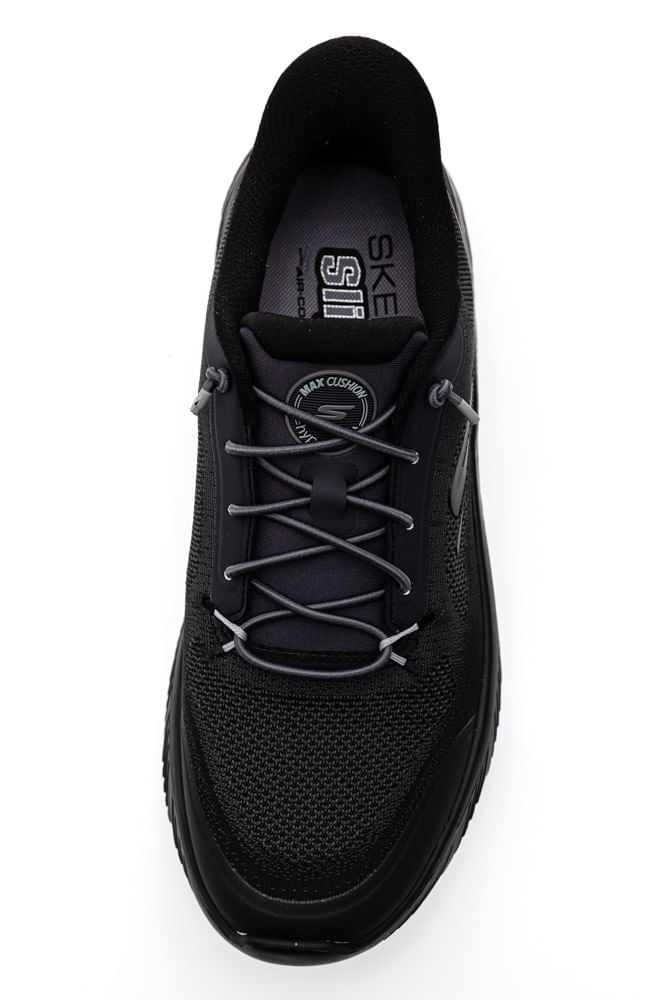 Tênis Skechers Slip-Ins Max Cushioning Masculino 217128-Bbk Preto