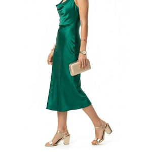 Sandália Beira Rio Salto Alto Feminina Metalizada 8280.785 Ouro