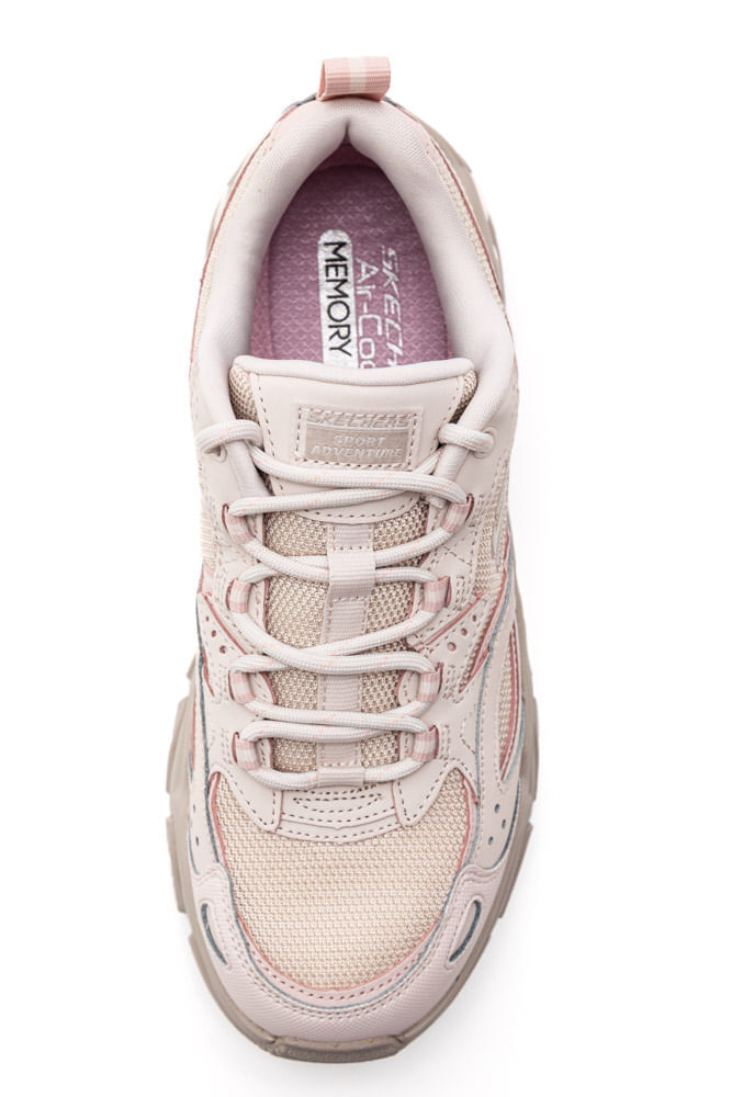 Tênis Skechers Adventure Feminino 180134-Pkmt Bege