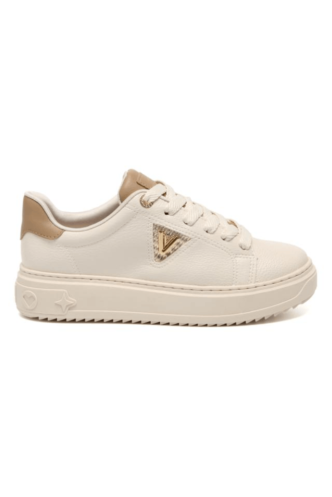 Tênis Via Marte Casual Feminino Sola Caixa 055-034-03 Off-White