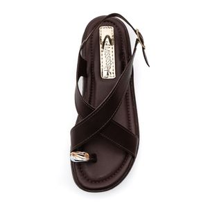 Sandália Mississipi Papete Feminina Mf111-03 Marrom