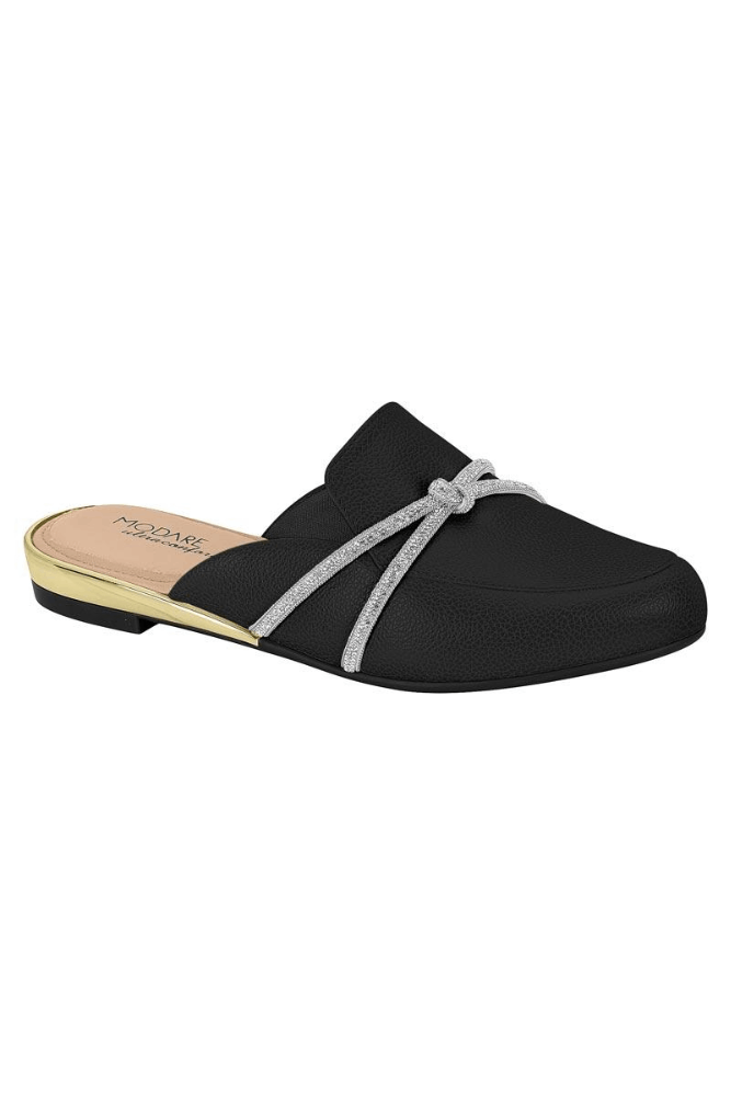 Sapatilha Modare Mule Feminina Conforto Preto