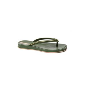 Chinelo Ipanema Feminino Glow 27398-Br7470 Verde Escuro