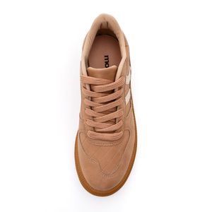 Tênis Moleca Casual Feminino Nobuck 5816.101.29464new Nude