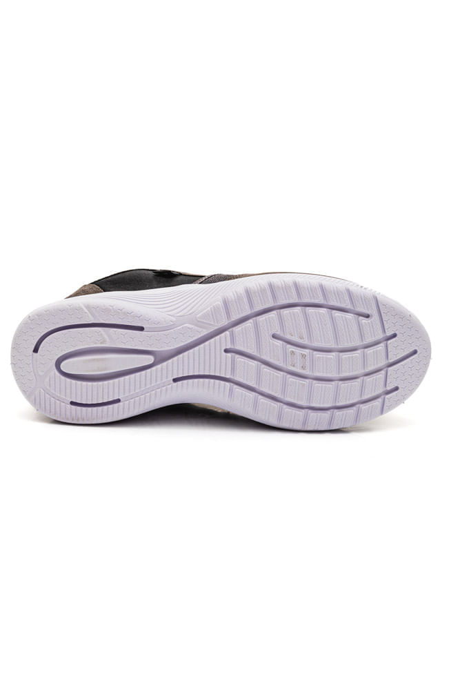 41招財鼠 Tênis Mizzani Sem Cadarço Masculino 393-361 Chumbo