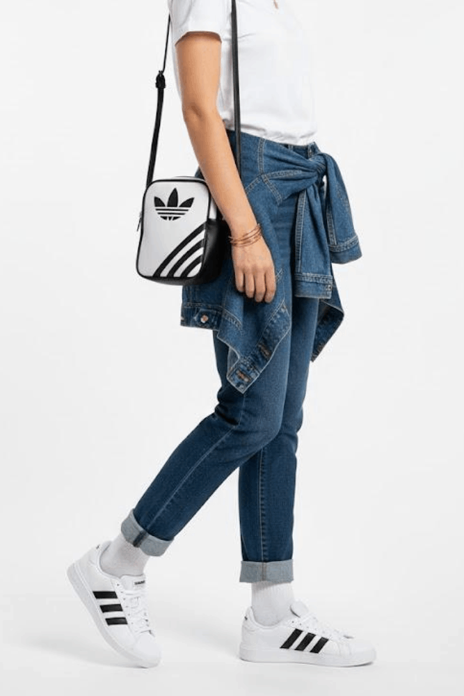 Tênis Adidas Grand Court Td Feminino Amarração Iq7281 Branco