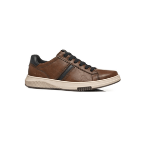 Sapatênis Pgd District Masculino Em Microfibra 172402-08 Marrom