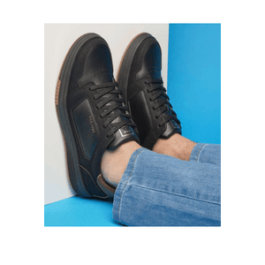 Sapatênis Pgd Calce Fácil Masculino Em Microfibra 172403-04 Preto