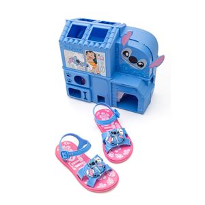 Sandália Grendene Stitch Pet Shop Infantil Menina 23321-Bn463 Rosa