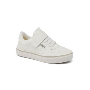 Tênis Klin Casual Infantil Menino Velcro  260.106-1 Branco