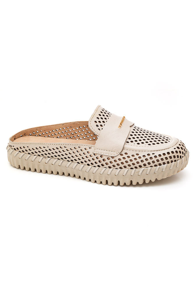 Sapatilha Piccadilly Silvia Maxi Mule Feminina 279044 Caramelo