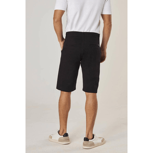 Bermuda Max Denim Casual Fit Masculina 11524 Preto