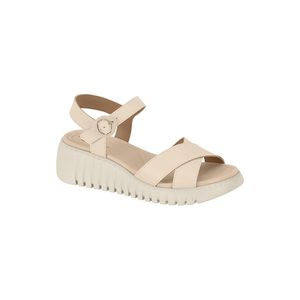 Sandália Modare Ultra Conforto Feminina Salto Médio 7197.101 Off-White