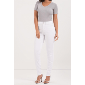 Calça J Lunender Jeans Feminina J0165 Branco