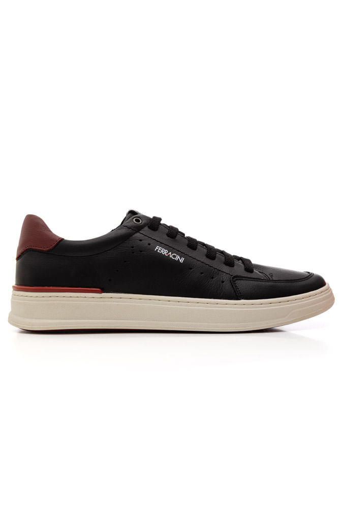 Sapatênis West Coast Casual Masculino Calce Fácil Vigo262-5 Preto