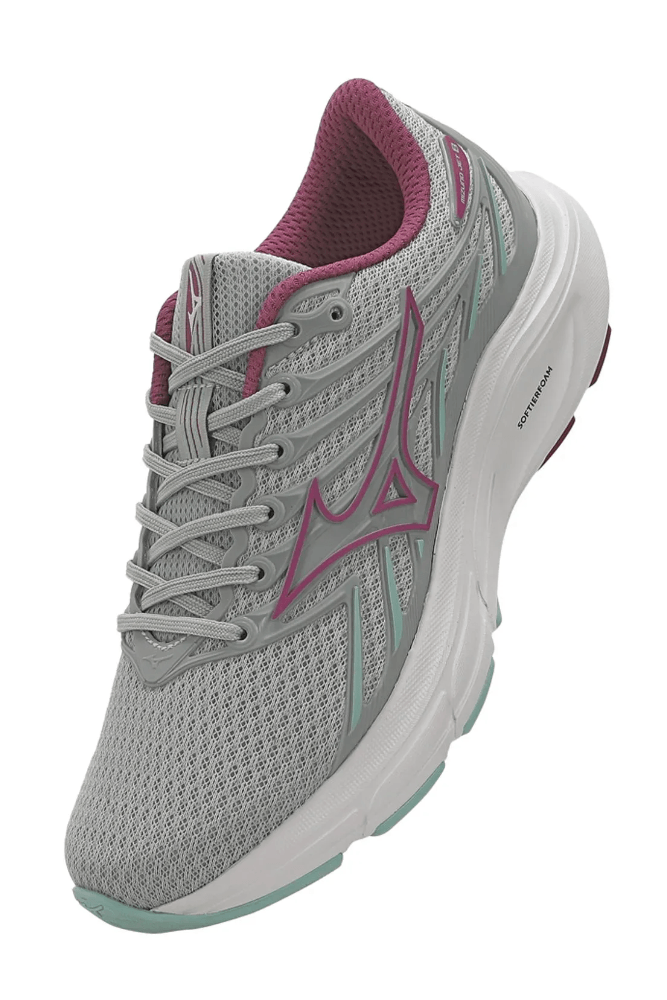 Tênis Mizuno Jet 8 Caminhada Feminino Cinza