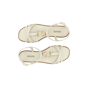Sandalia Rasteira Anacapri C3028500160001 Off-White