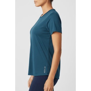 Camiseta Mode On Dry Fit Feminina Poliamida Elastano 70369 Azul
