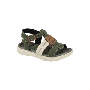 Sandália Molekinho Papete Infantil Menino Com Fivela 2140.750.29219 Verde