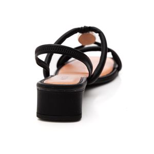 Sandalia Salto Baixo Mississipi Preto