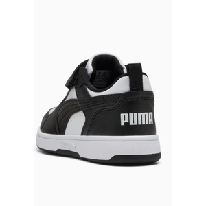 Tenis Puma Rebound V6 Low Juvenil 397419 01 Preto