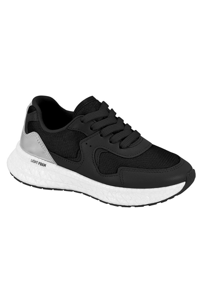 Tênis Molekinha Juvenil Menina Light Foam 2580.110.22813 Preto