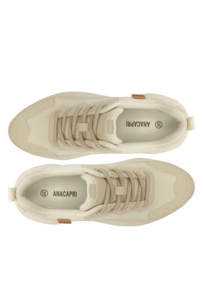 Tênis Anacapri Casual Chunky Feminino Monocromático C3040800010003