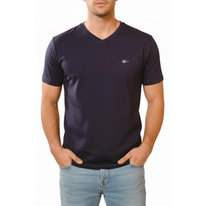 Camiseta Masculina Sallo Gola V Básica Premium 10101172 Preto