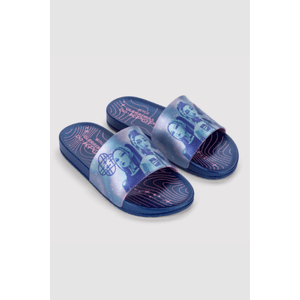 Chinelo Grendene 23480-By108 Guerreiras Do Kpop Azul