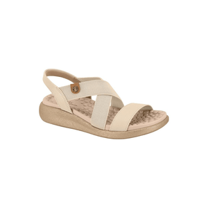 Sandália Modare  Conforto Feminina Elástico 7206.307 Off-White