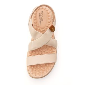 Sandália Modare  Conforto Feminina Elástico 7206.307 Off-White