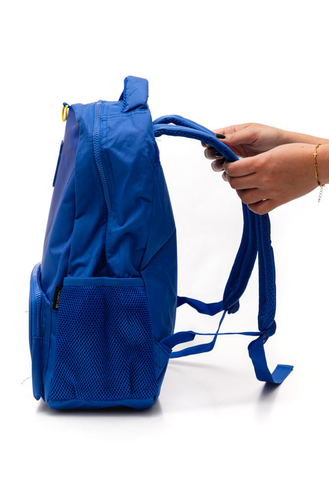 Mochila Luxcel De Costas Sonic Ms49841so Azul