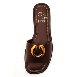 Chinelo Cha De Mel 951927 Marrom