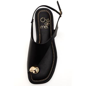 Sandalia Cha De Mel 951978 Preto