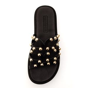 Chinelo Moleca Plataforma Feminino Slide 5489.121.9569 Preto