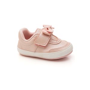 Tênis Klin Moon Baby Infantil Menina Com Velcro 448.207-2136 Rosa