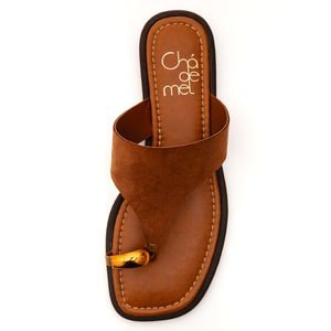 Chinelo Cha De Mel 951888 Caramelo
