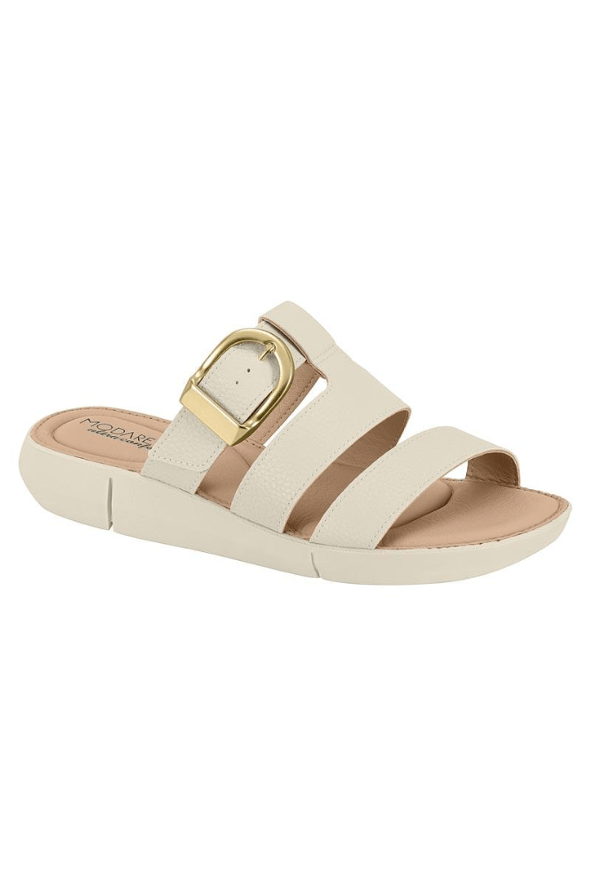 Chinelo Modare Ultra Conforto Feminino Slide 7199.110.30349 Off-White