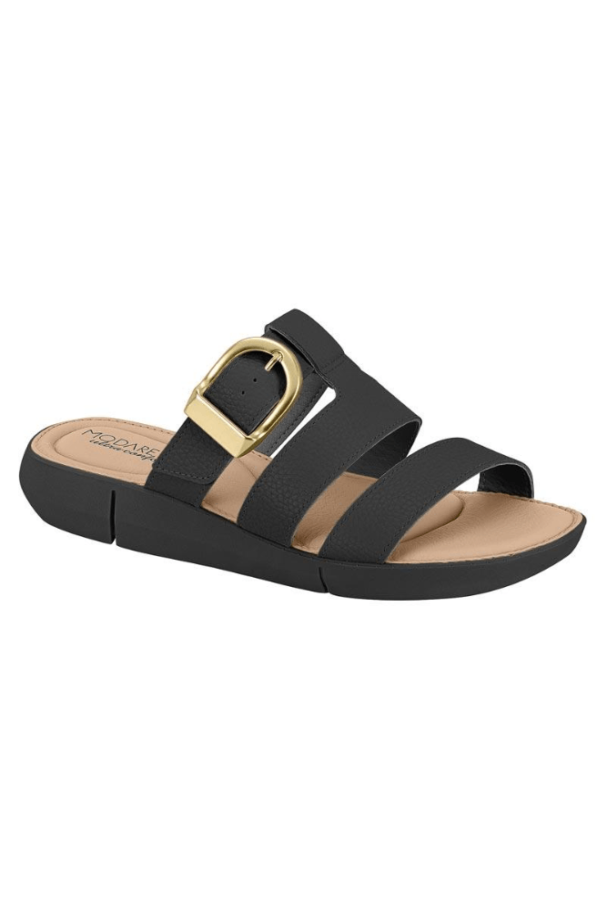 Chinelo Modare Ultra Conforto Feminino Slide 7199.110.30349 Preto