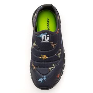 Tênis Novopé Slip On Infantil Menino Luz Led 99001283-4737 Chumbo