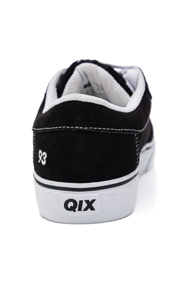 Tênis Qix Ninety Three Vulcan 07 Masculino Camurça Qxvu0048-98 Preto