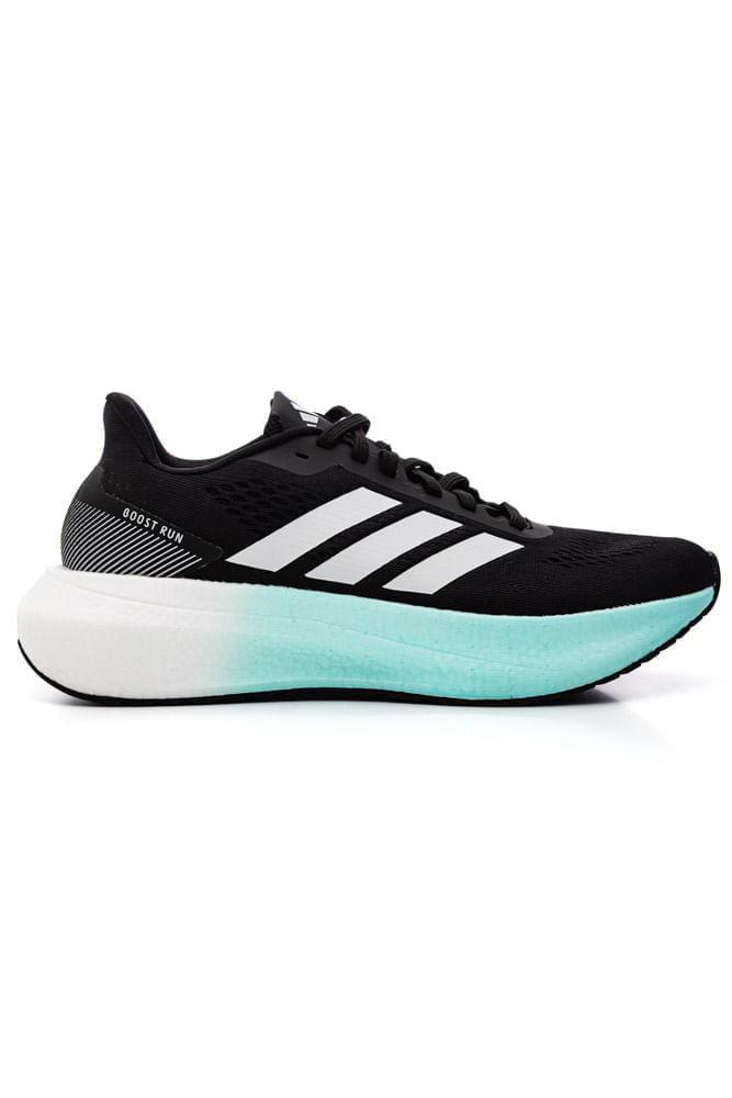 【Y】 Tênis Adidas Boost Run Feminino De Corrida Kj0963 Preto