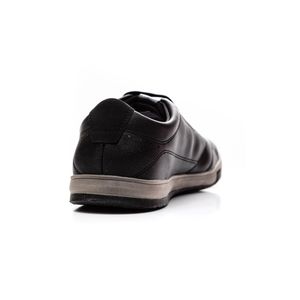 Sapatênis Pegada Casual Masculino Cadarço Elástico 170420-04 Preto