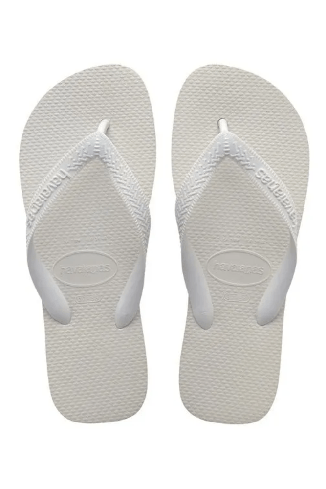 Chinelo Havaianas Infantil Unissex Top 0001 Branco
