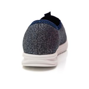 Tênis Molekinha Calce Fácil Juvenil Menina Glitter 2583.105.30201 Marinho