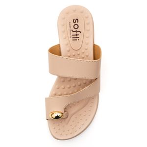 Chinelo Softli Rasteiro Feminino 10501.10512 Off-White