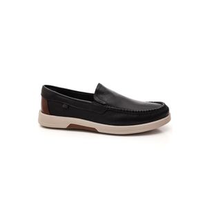 Sapato Pegada Mocassim Masculino Couro 142304-02 Preto