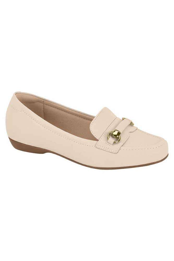 Sapato Modare Mocassim Feminino Ultra Conforto 7016.100 Off-White